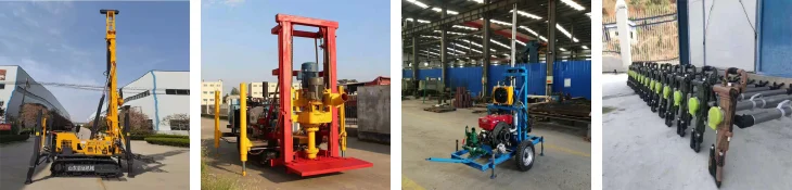 drilling rig oil well drilling bentonite drilling heads hydraulic drilling and tappinig machine