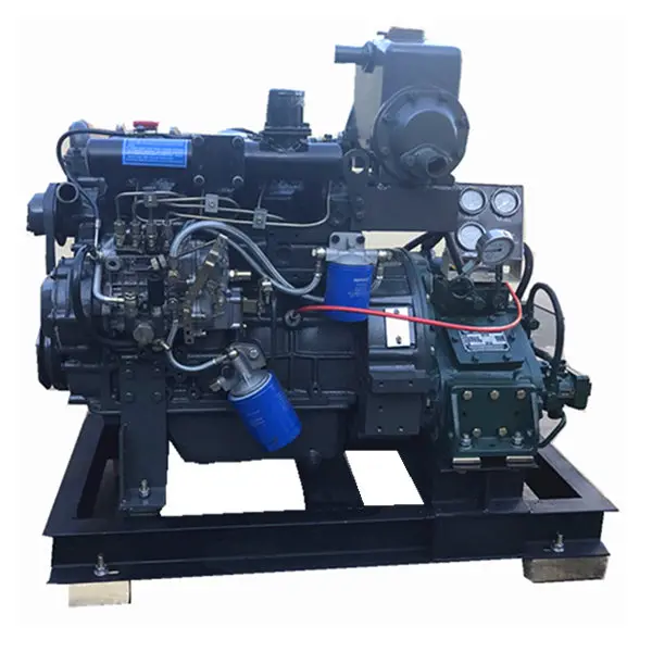 hot sale chinese 4 cylinder marine diesel engine with gearbox price