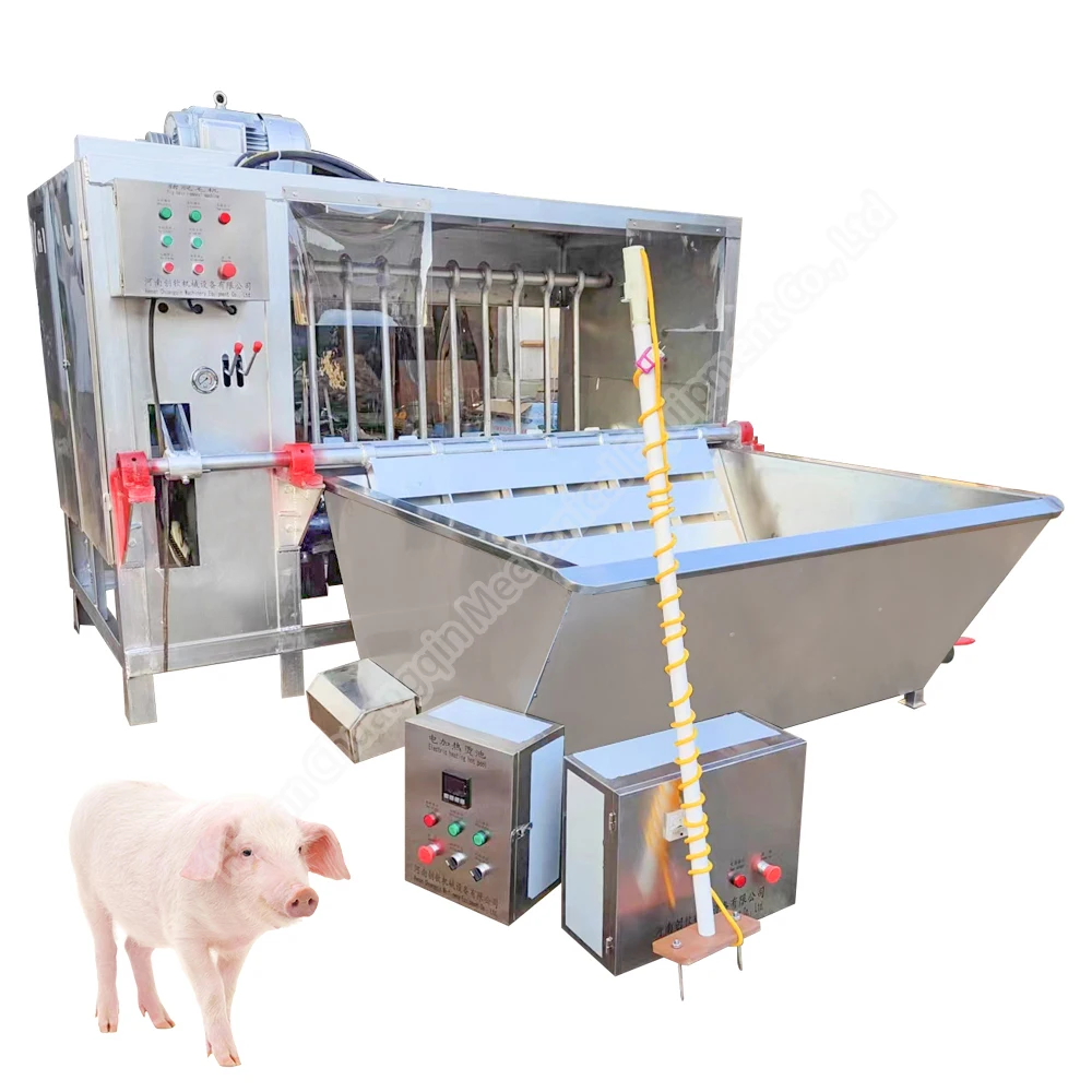 Pig Dehairer Pig Hair Removal Machine Pig Slaughter House