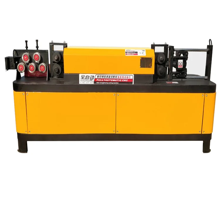4-14mm double speed  steel bar straightening and cutting machine
