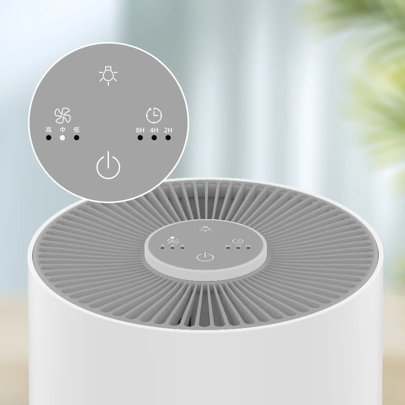 Ionizer Air Purifier Household Purificatore Daria Cina Hepa Mini Air Cleaner For Desktop