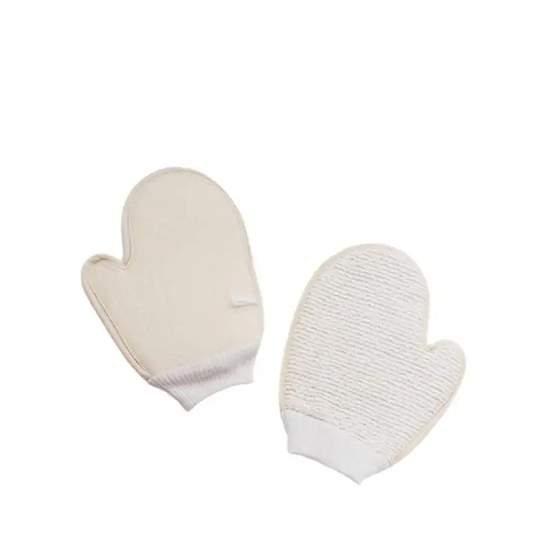 Bath Gloves Scrub Loofah With Soap Dead Skin Remover Natural Turkish Double Sided Body Grooming Moroccan Bath Scrub Sponge