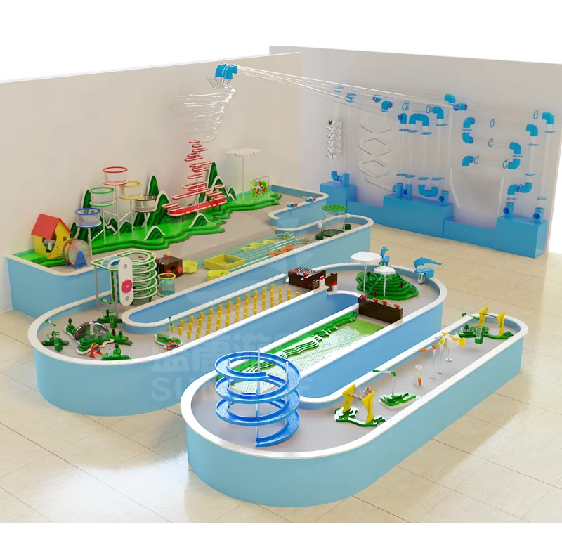 Kids Educational Game Water park  For Indoor playground