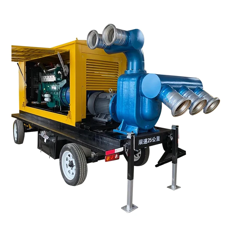 wholesale big flow movable diesel pump agricultural irrigation diesel pump hp 6 inch water irrigation systems diesel pump price