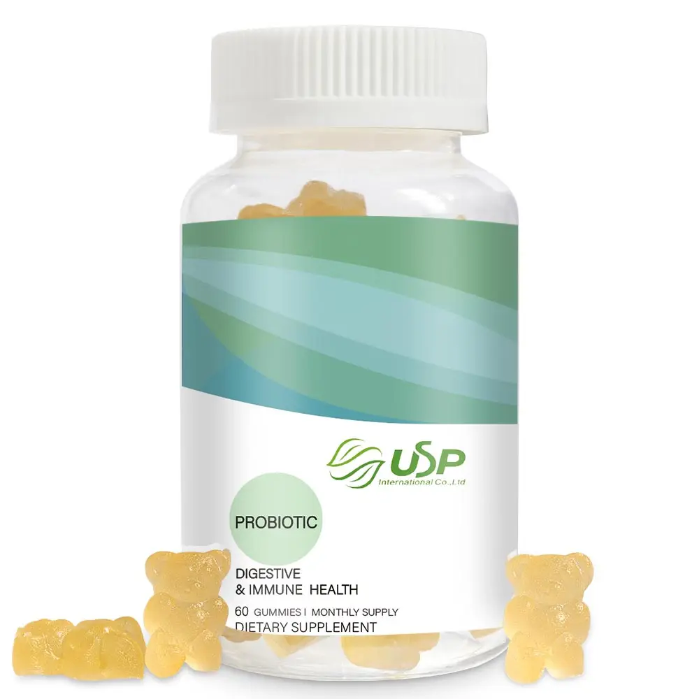 Delicious Gummy Candy Probiotics Gummies Health and Immune Support