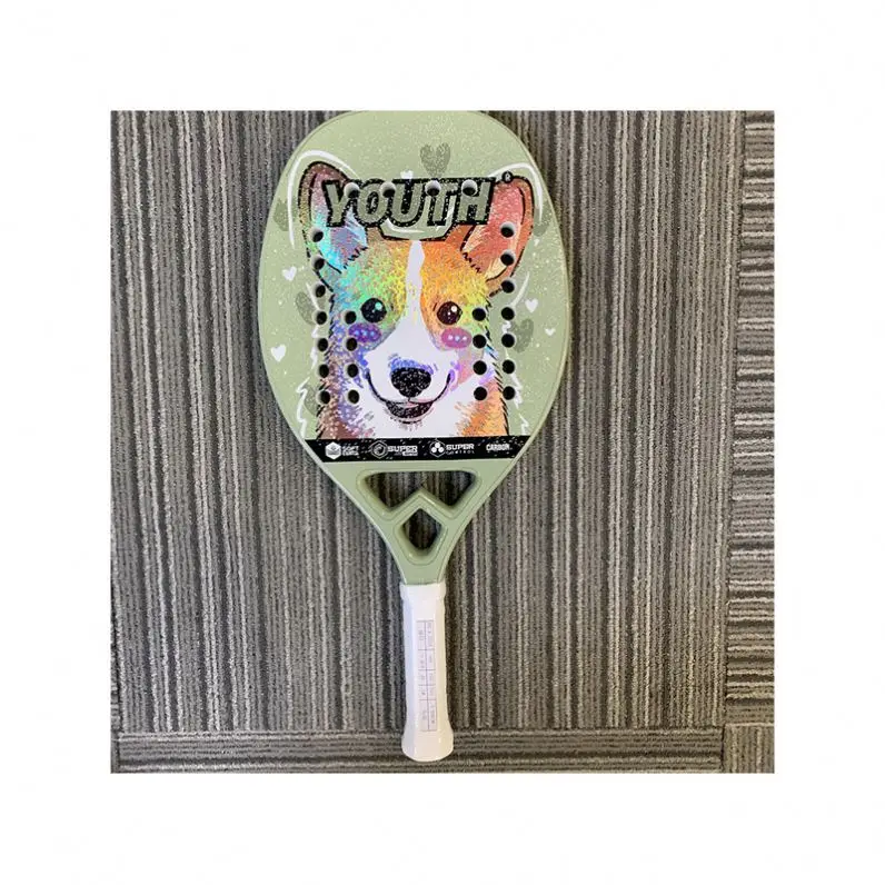 Wpadel Beach Tennis Racket Sale Top Quality Transparent Padel Racket Frame Protector Rim Printed
