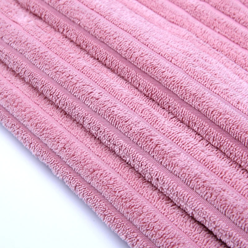 Comfortable 2.5W corduroy home clothes solid color thick corduroy fabric