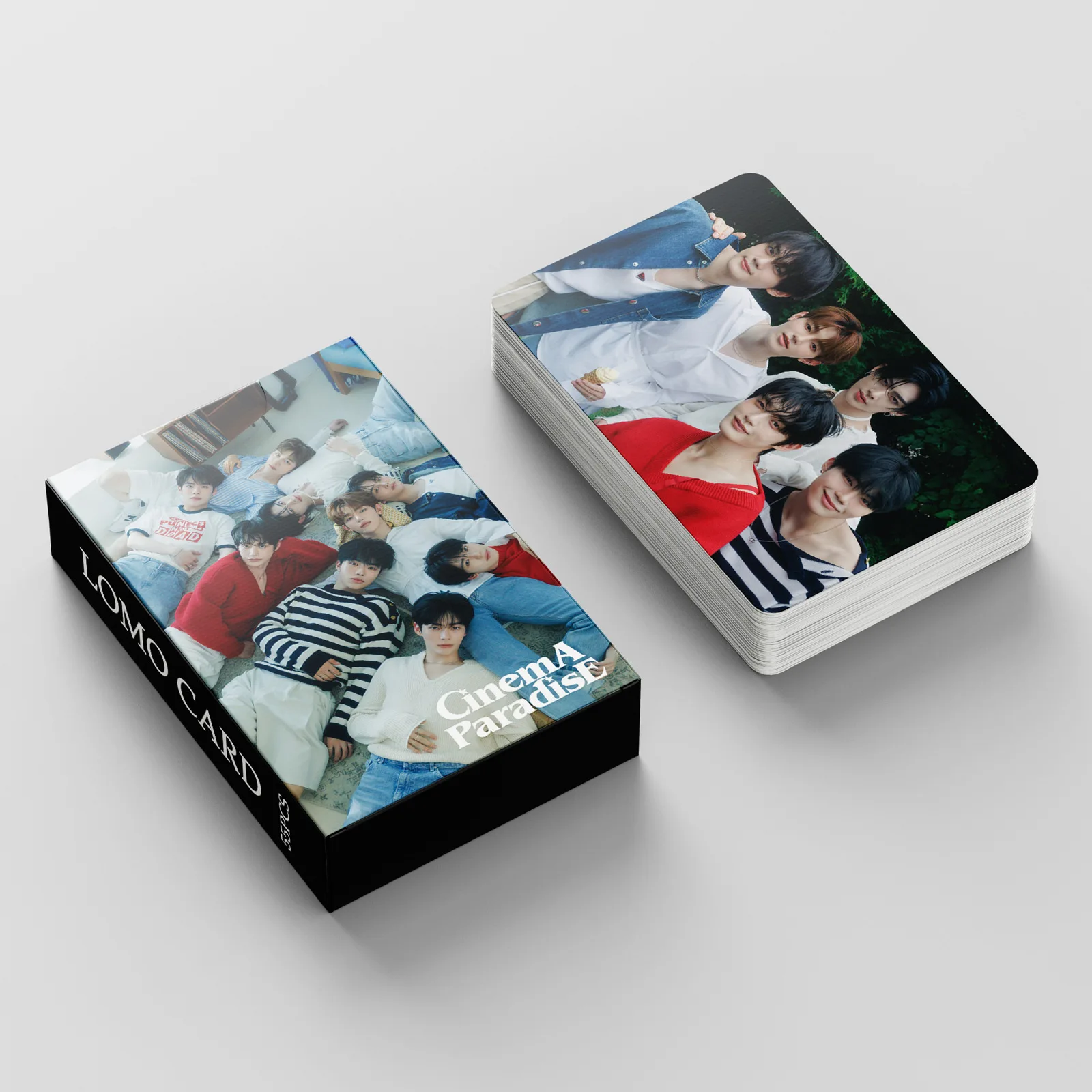 55Pcs/set Kpop ZB1 Photocards CINEMA PARADISE Album Postcard Two Side Selfie-Cards KIM Ji WOONG Zhang Hao Fans Collect Gift Card