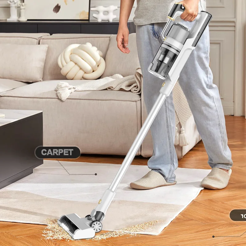 Home Cleaning Appliances 250w Aspirapolvere Stick Vacuum Cleaner Handheld Auto Cordless Vacuum Cleaner Aspirateur OEM
