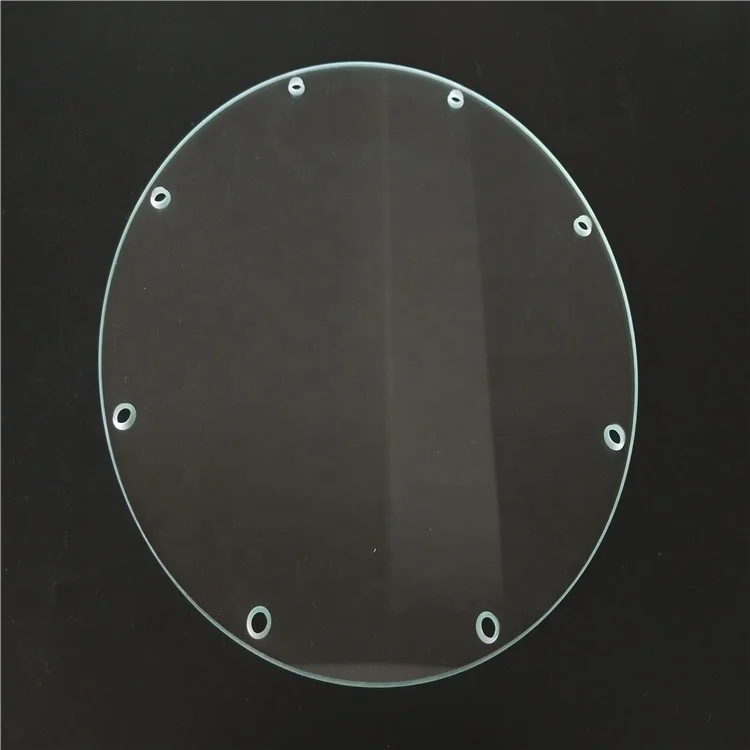 High quality high temperature resistant clear flat borosilicate 3.3 glass for 3d printer