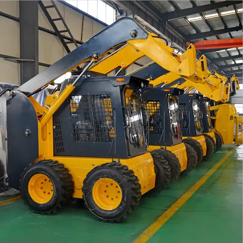 Cheapest china skid steer 35hp 65hp 85hp 100hp 120hp 140hp With Attachments