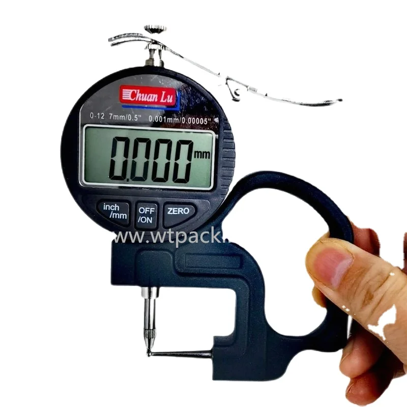 Pipe wall thickness gauge BY07 0.001mm/0.01mm,Suitable for measuring all kinds of pipe wall, kind of curved objects