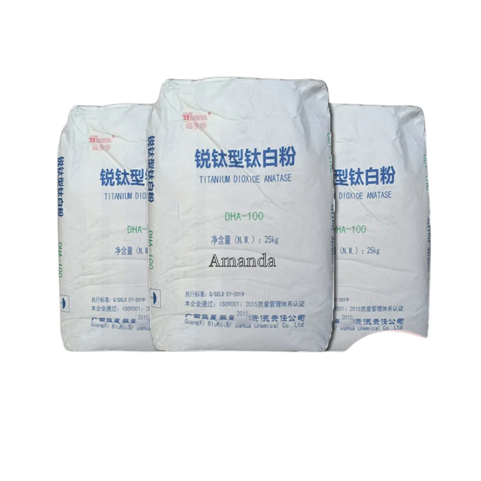 Blue star Anatase type tio2 Titanium dioxide DHA100 Cheap high quality titanium dioxide Tio2 high quality