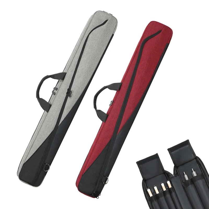 Custom  Oxford Soft Shoulder Crossbody Bag Portable Large Capacity Waterproof Snooker & Billiard Cue Cases
