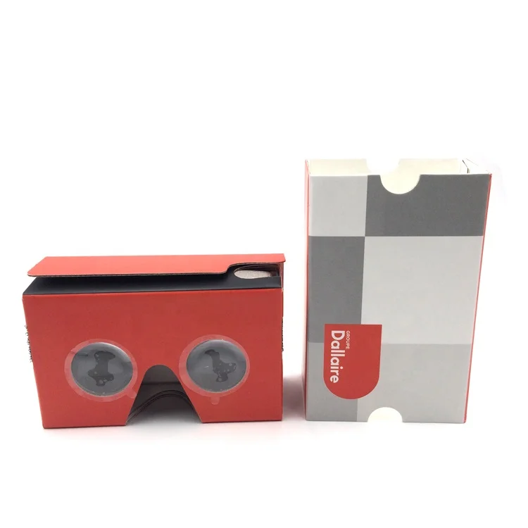 
Customized Google Cardboard Virtual Reality 3D Vr Headsets 