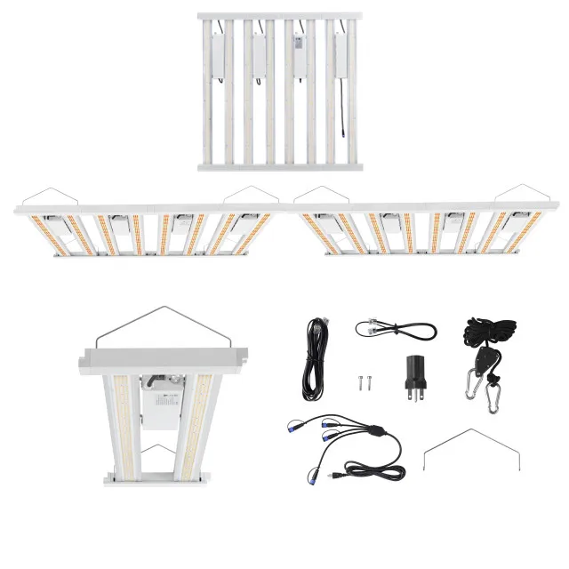 Luxgrow USA CA Michigan warehouse indoor flower hydroponic grow system Full Spectrum Led Grow Light Bar 1000w 1200w 850w