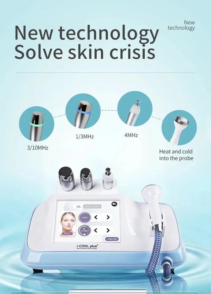 i-cool electroporation MHZ mesotherapy electroporation and rf Moisturizing Wrinkle Beauty Machine