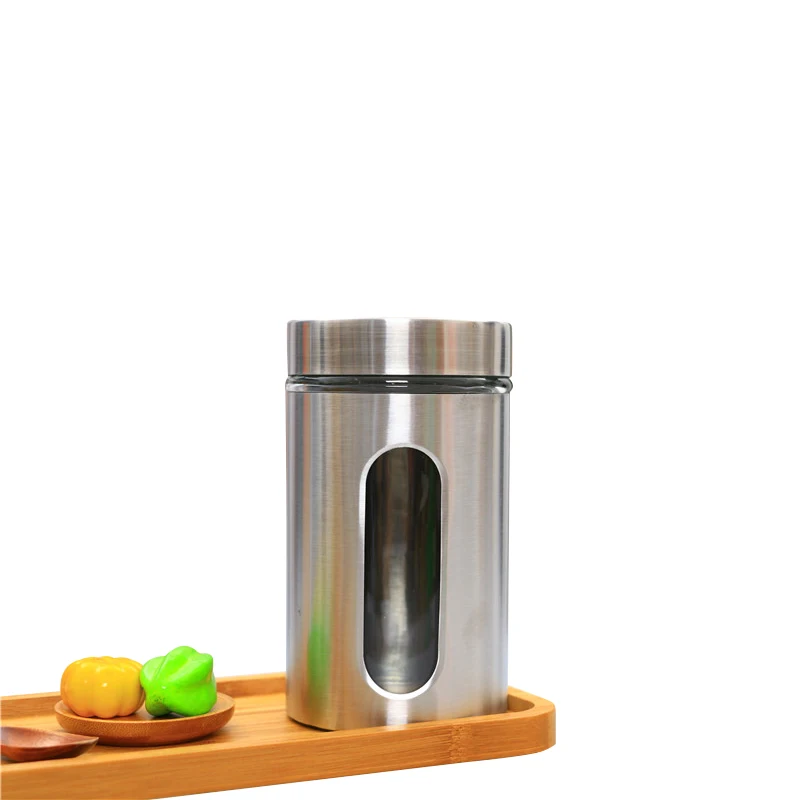 Sell high quality stainless steel sugar/spice shaker seasoning cans salt and pepper shakers herb spice condiment dispenser
