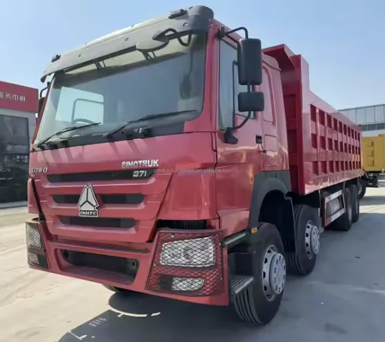 SINOTRUK HOWO китайский самосвал 8x4 Подержанный для продажи