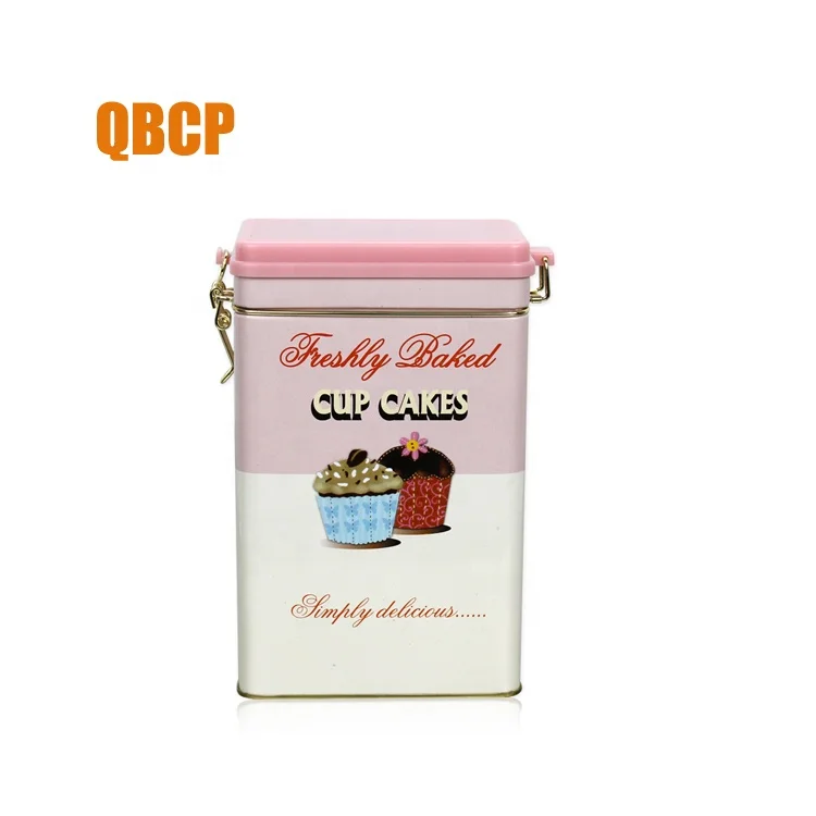 coffee tin box with airtight sealing gasket and ring