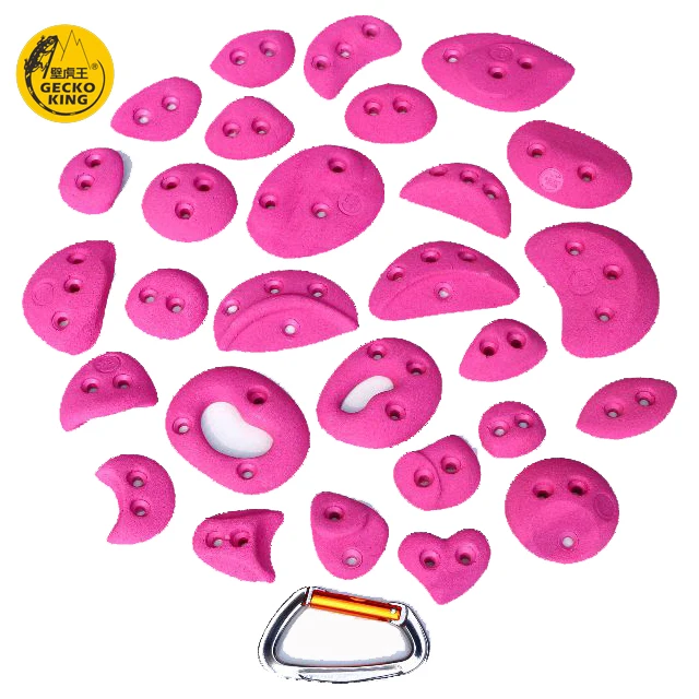 Wholesale Resin Holds for Indoor Outdoor Rock Climbing Walls for Home School Playhouse Kindergarten Public Park Climbing Walls