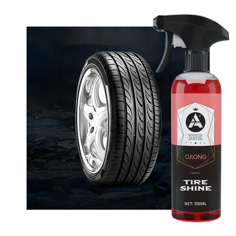High Concentration Wholesale Tire Shine Spray Car Cleaner High Gloss Tire Shine Tire Polish