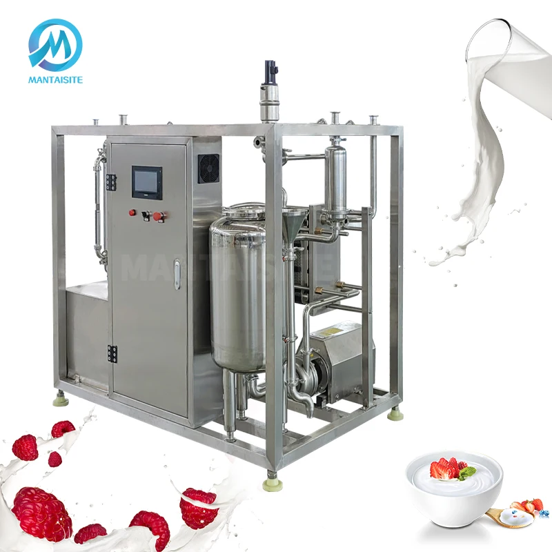 UHT Sterilizer Price Milk Pasteurization Machine Small Batch Pasteurizer UHT Plate Milk Sterilizer Machine for Milk Processing