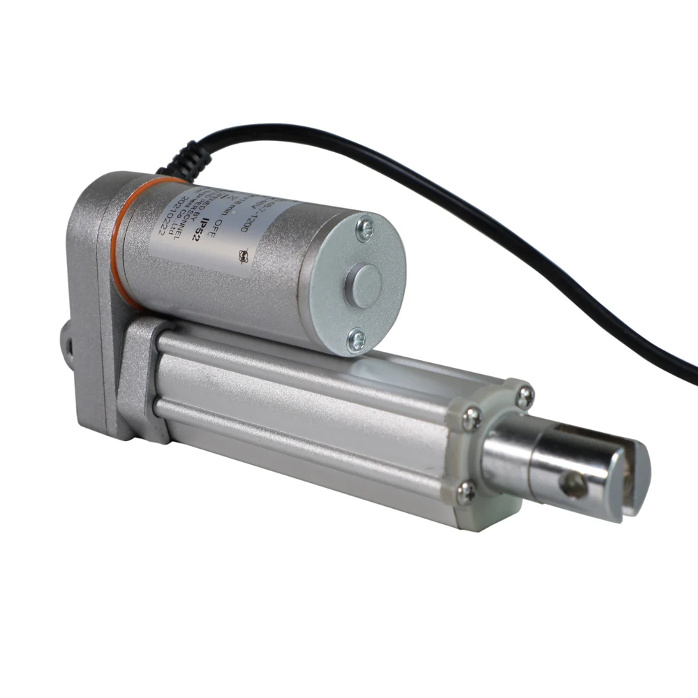 Telescoping 12 volt linear actuators dc permanent magnet motor 1500N  linear actuator