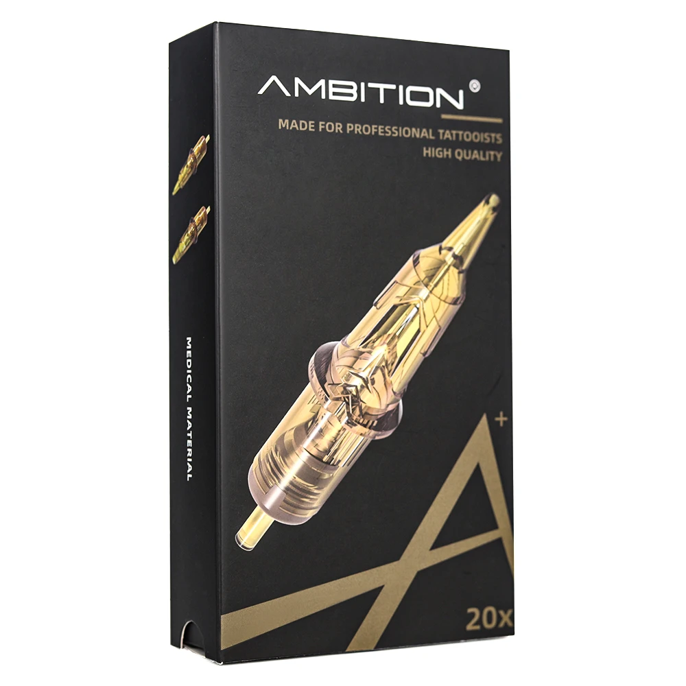 Gold Ambition Tattoo Needles Tattoo Universal Cartridges Needles For SPMU Tattoo Machine