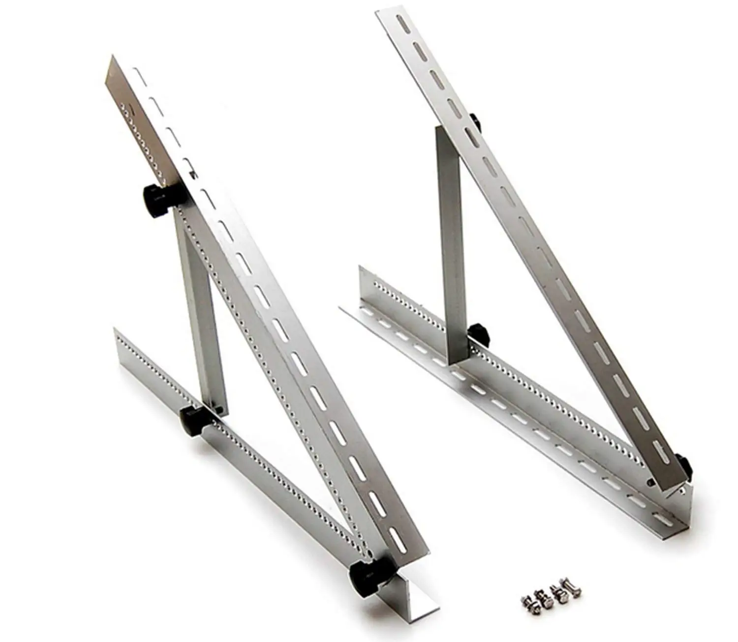 Portable Outdoor DIY PV Structure Solar Mounting Triangle Tilt Bracket on Ground 45inch