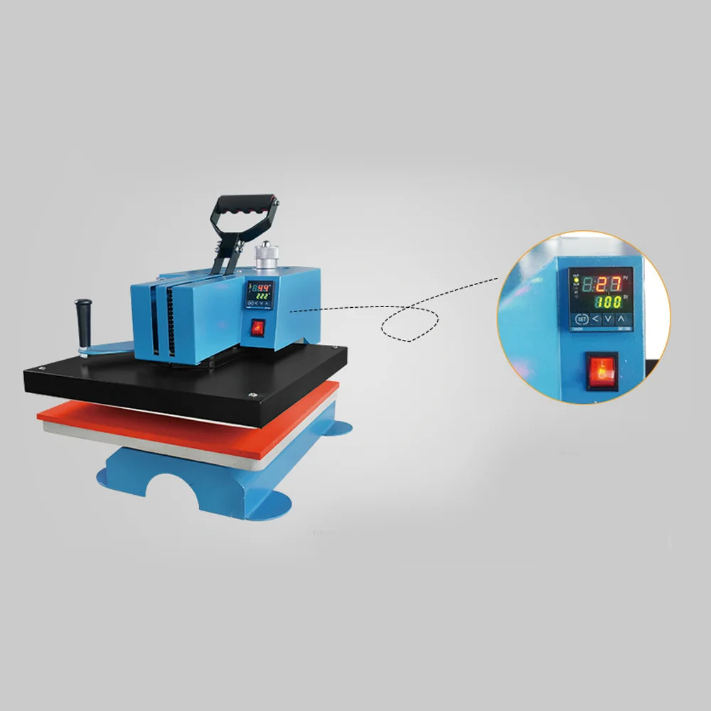 Hongcai 40*60cm/38*38cm Heat Press Machine Sublimation Paper T-shirt Print Transfer Multifunctional Heat Transfer Machine