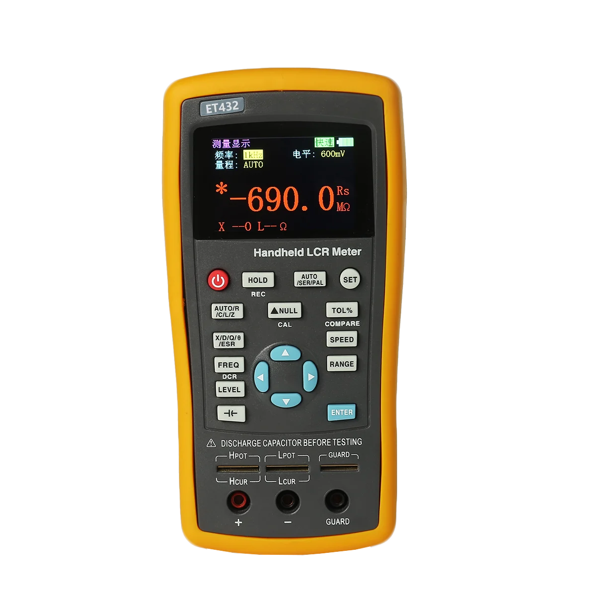 ET430 Selling At A Low Price With High Precision Lcr Meter Inductance Meter Handheld Bridge