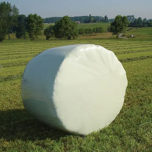 Сельскохозяйственная силосная тюковая сетчатая обертка 100% HDPE UV Защитная индивидуальная сделанная соломенная