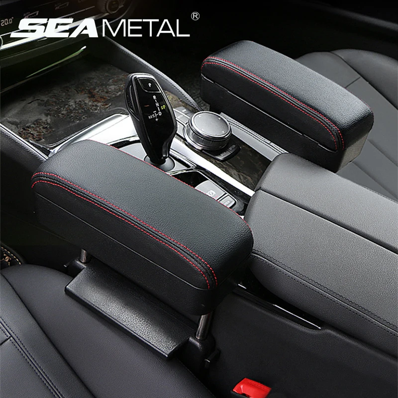 Universal Car Center Console Storage Box Arm Rest Pillow Box Hand rest Support Car Armrest Organizer Cushion