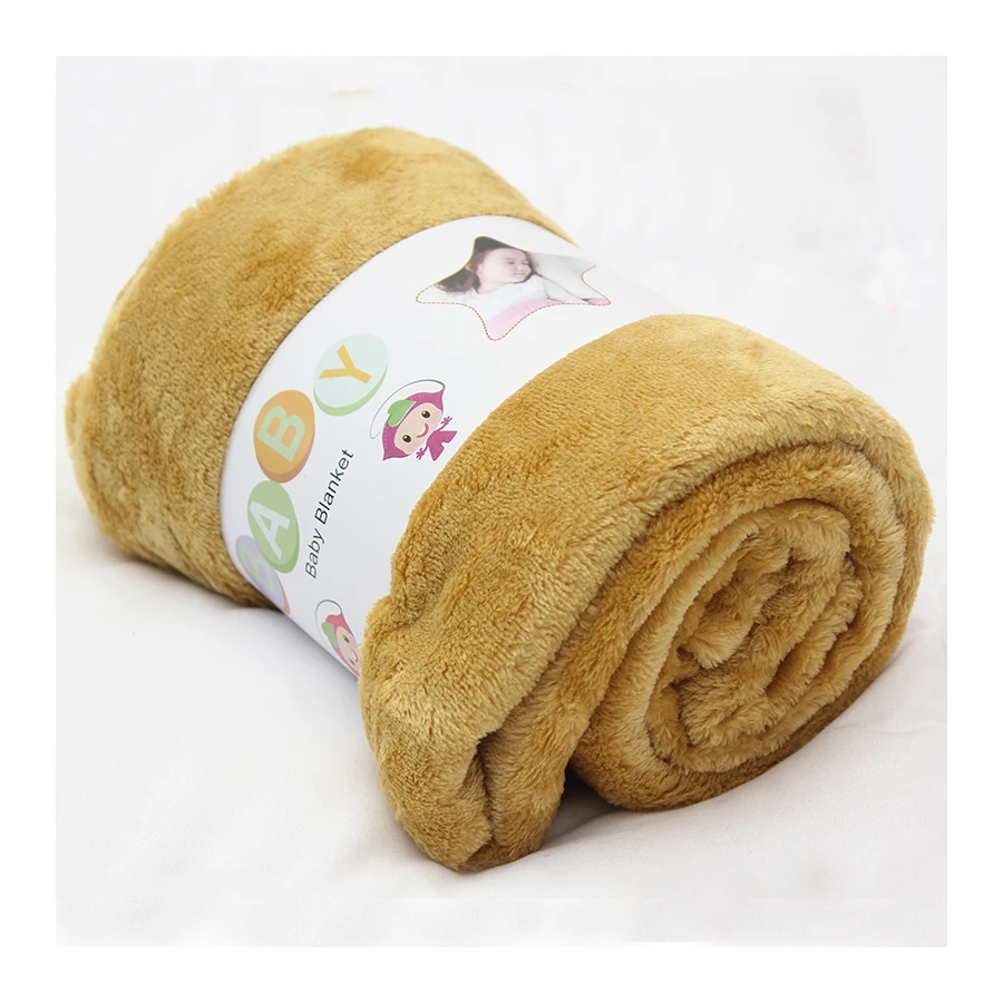 Пользовательские однослойные, однотонные, из микрофибры, коралловые фланелевые флисовые одеяла от поставщика