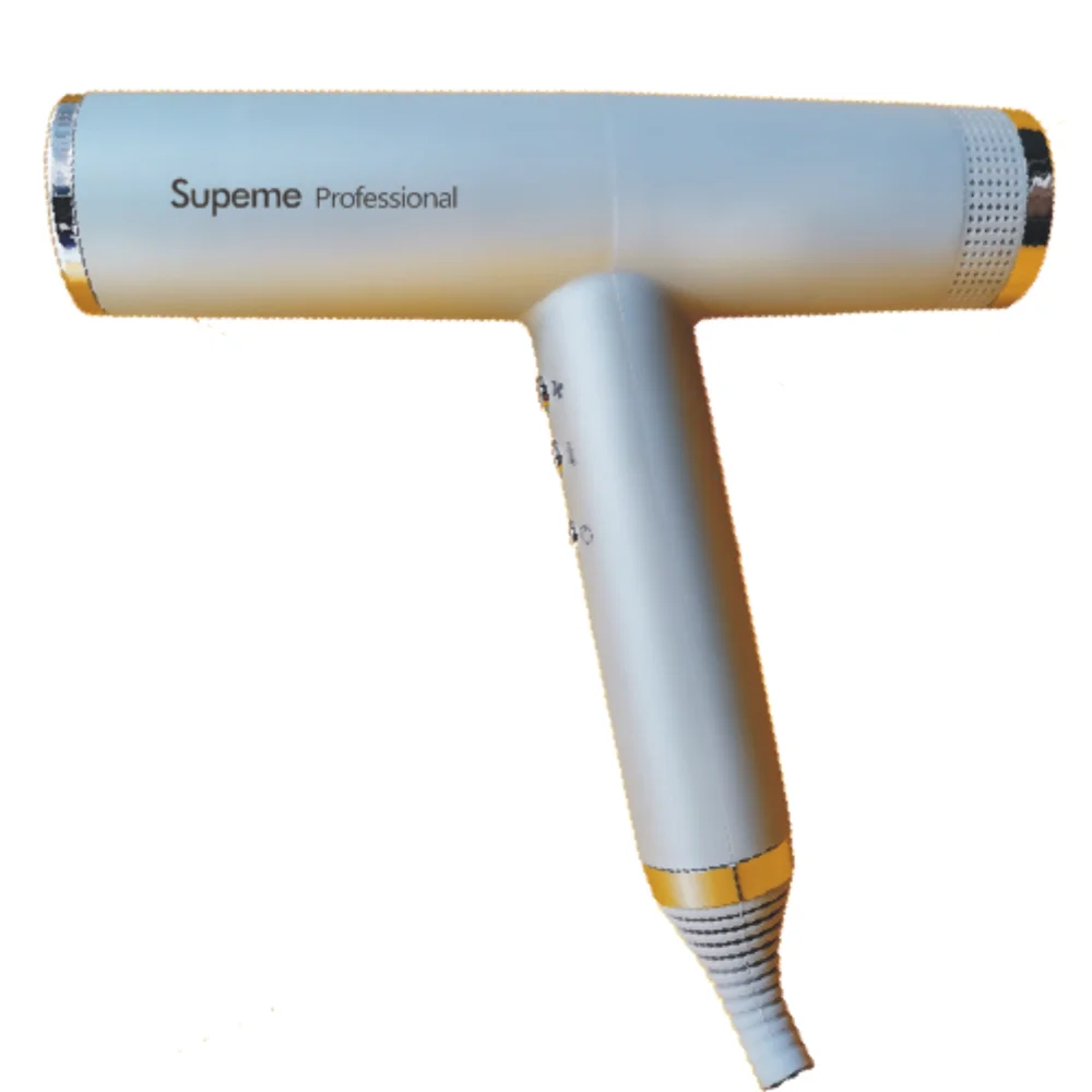 2022 New Arrival T Design Strong Power Leafless Hair Dryer BLDC Motor Slim Smart Hair Blow Dryer