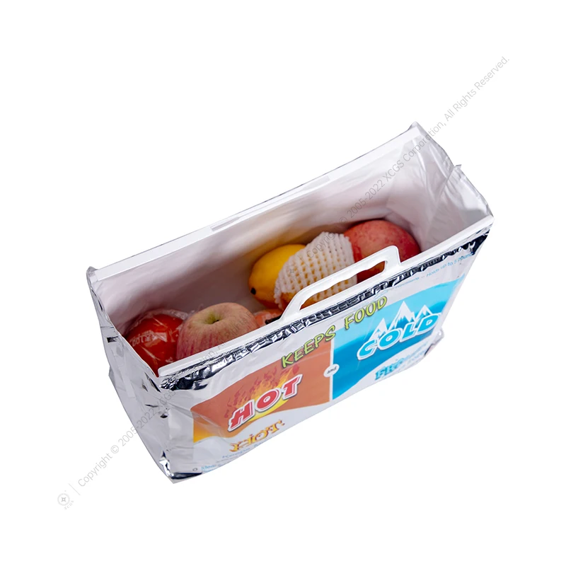 Hot Selling Thermal Bag Aluminium Foil Insulation EPE Foam LDPE Keep Hot and Cold Thermal Insulated Bag Food Fresh Heavy Bag