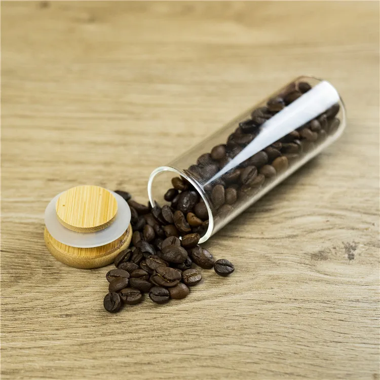 Hot sale 70ml clear glass storage jar small glass jars for sea salt