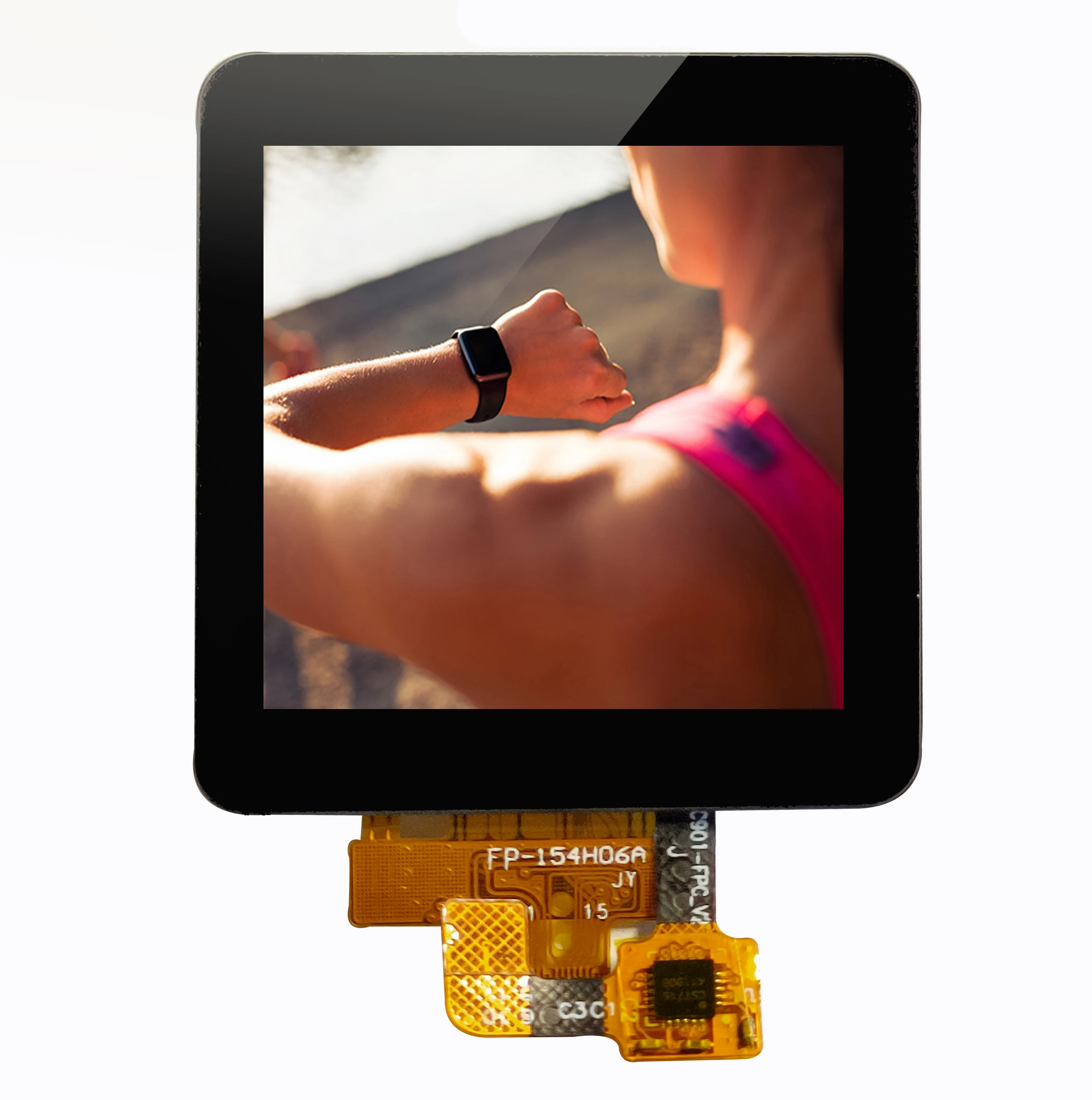 1.54 inch square tft 240x240 resolution ST7789V SPI interface small lcd display tft mp4 sd card decoder module