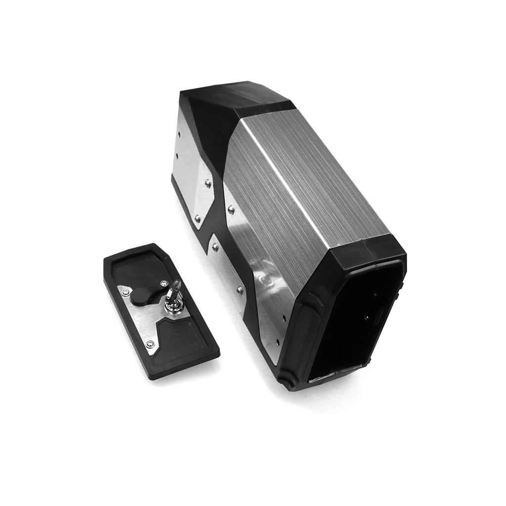 Universal Motorcycle Tail Box Tool Kit  For All Models Moto Scooter Aluminum Rear Case Waterproof Collision Resistance Trunk