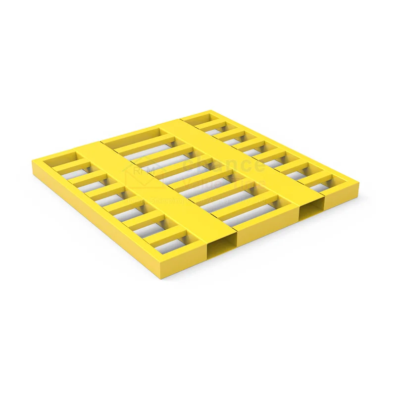 Galvanized Logistics Heavy Duty Warehouse Metal Euro Pallet Selling High Stacking Steel Pallet