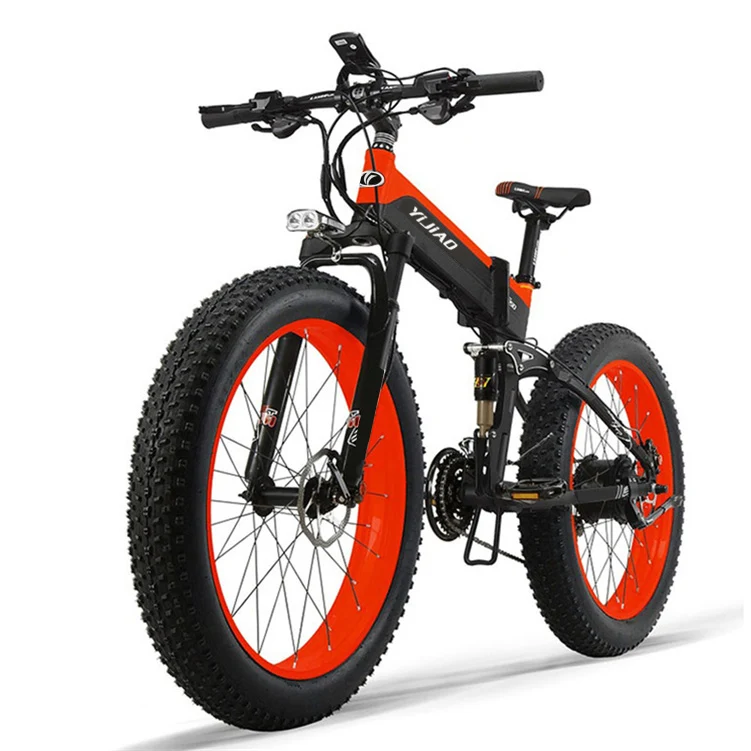 Fat tire 1000 w ebike fashion folding Variable  speed electric road  ebike electric bike
