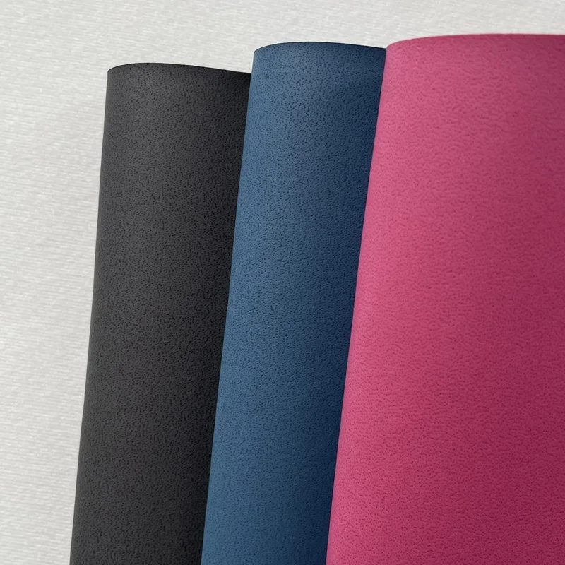 Spunlace Composite  Rubber Wet Method PU High Viscosity1.0mm  Home Yoga Mat Sweat Absorption Anti-Slip Kitchen Bathroom Study