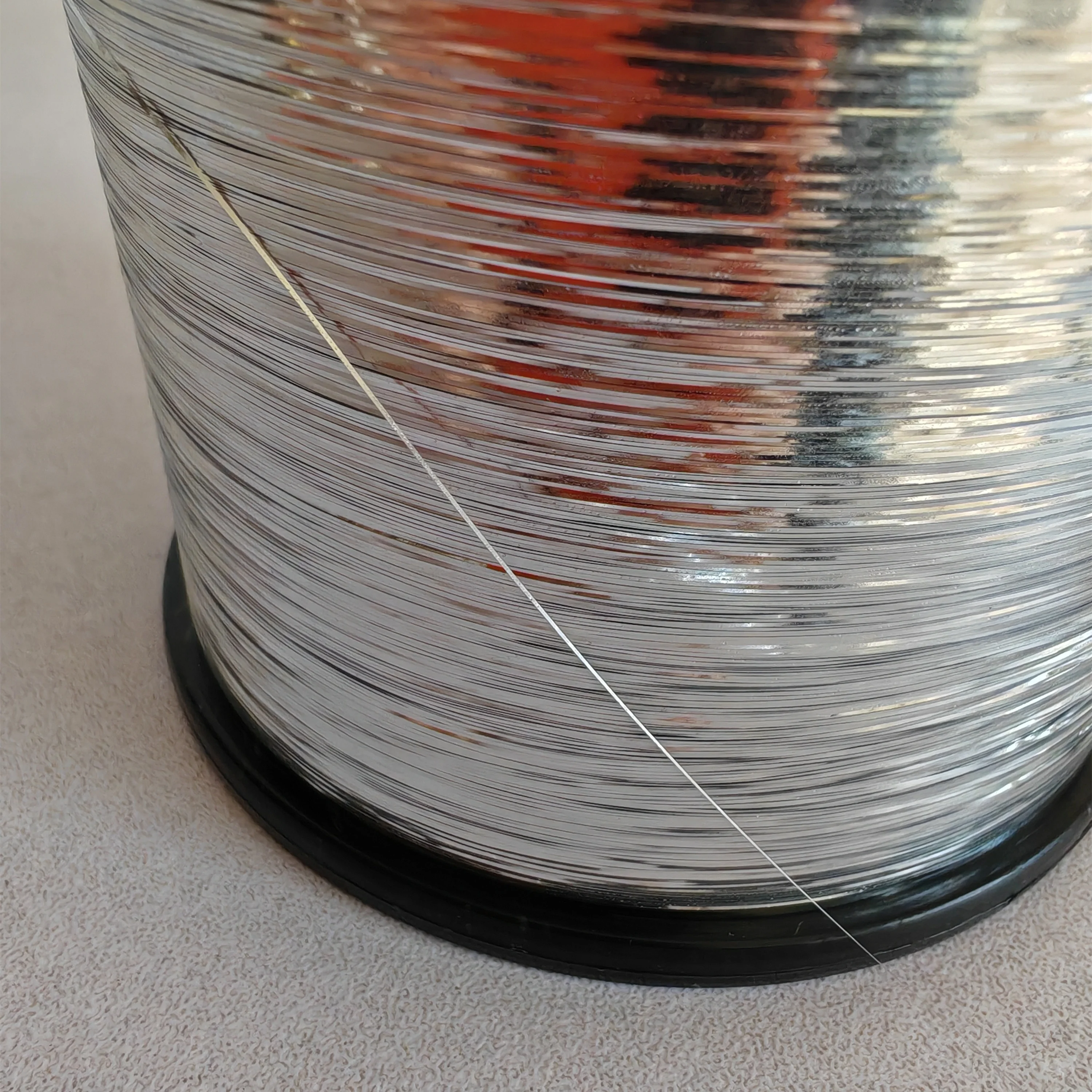 100% Polyester Thread Gold And Silver M-Type Metallic Yarn