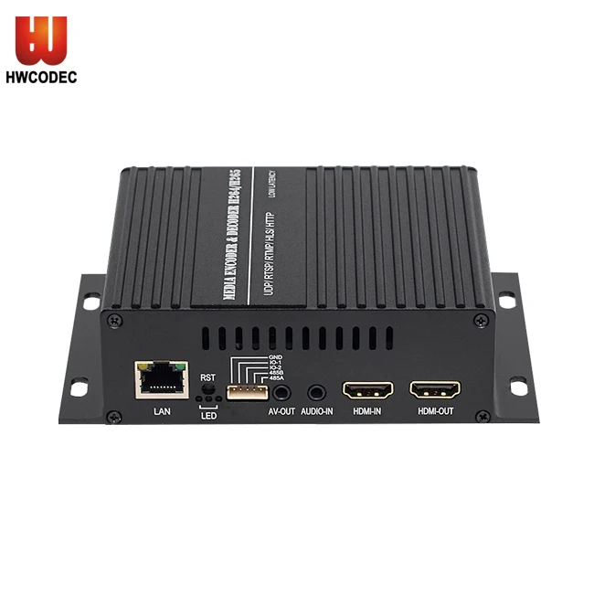
Haiwei HSC-S1 h264 hdmi encoder h265 iptv encoder deocder with RJ45 duplex ethernet port support udp unicast multicast for iptv 