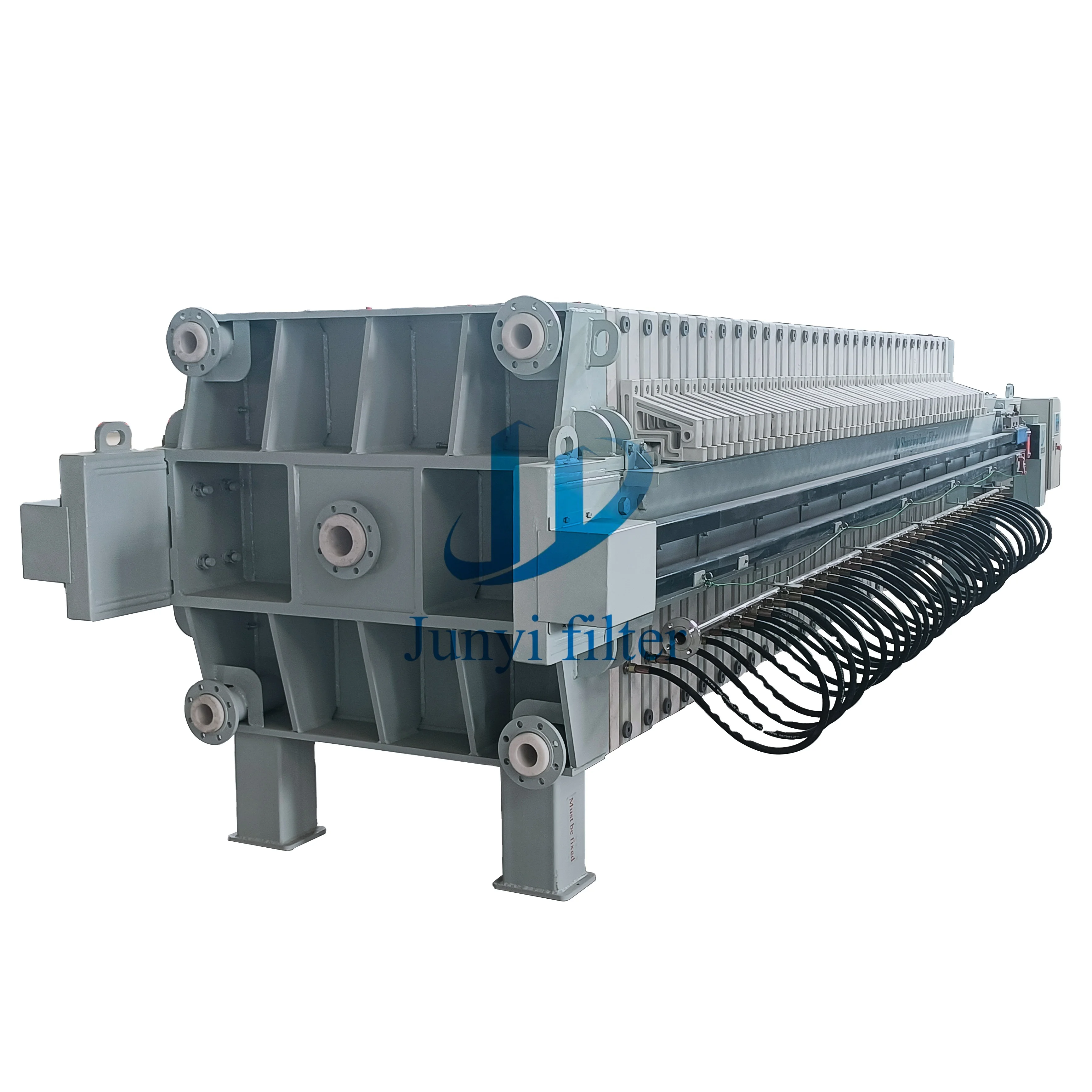 1000*1000 mm High Efficiency Membrane Filter Press for Sludge deep dewatering