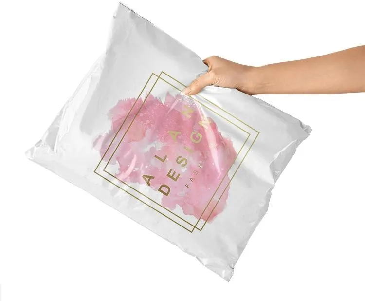Custom Printed Eco Friendly Self Sealing Plastic Poly Mailers Mailing Bags Courier Bag for Postage Shop Online Sale