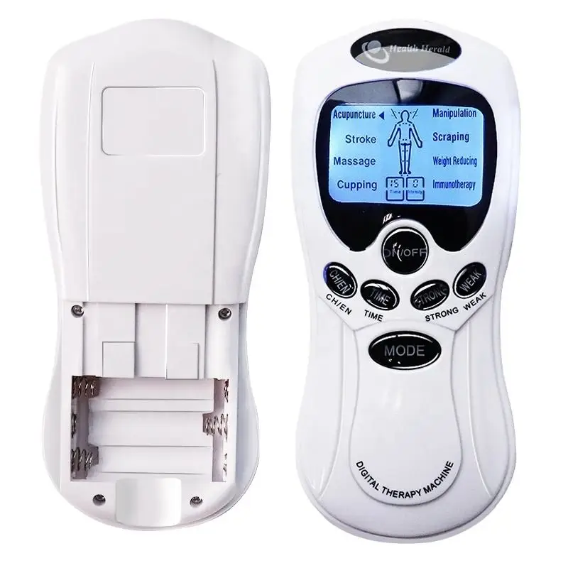 Convenient Portable Digital Meridian Therapy Massager  Tens Digital Therapy Machine Electric Body Massager
