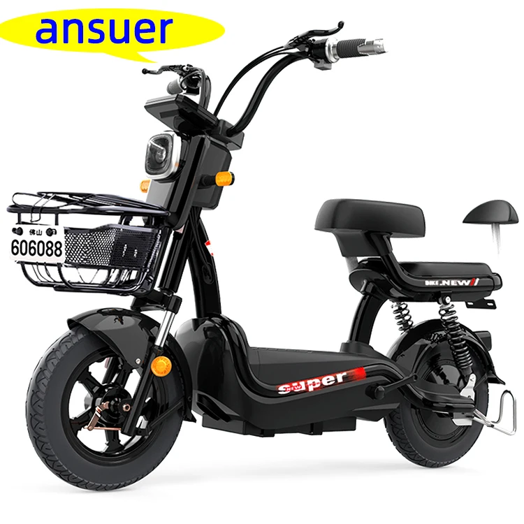 
Electric bicycle 500 Watt middle drive lithium battery 48V counter clockwise flywheel by bicycle 14 inch tire electric bicycle 