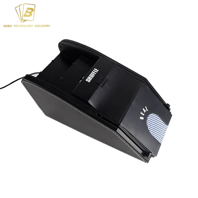 High Quality Automatic Poker Shuffling Machine, a Black Machine Carton Box Card Shuffler Machine Automatic High Standard 5 Pcs